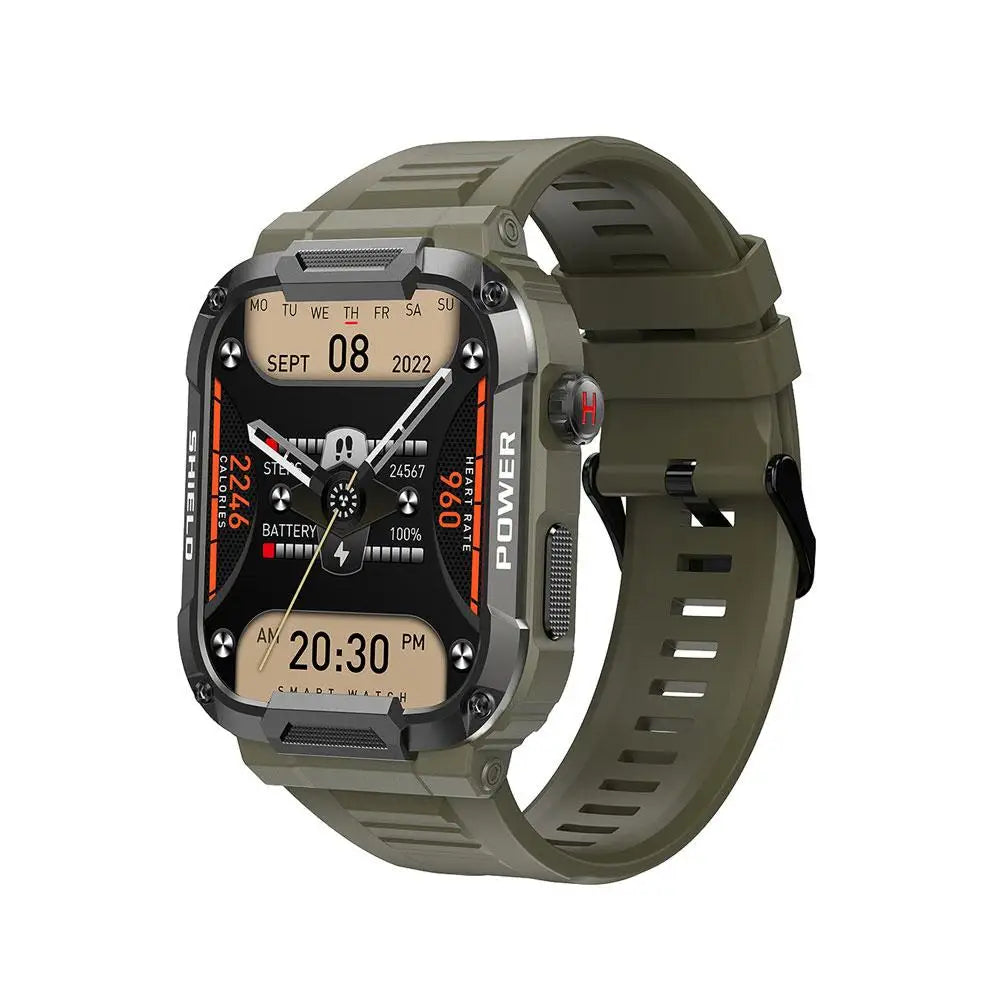 Military Rugged SmartWatch AI Voice For Android IOS™